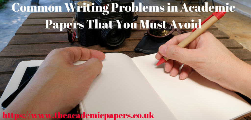 problems in writing academic papers